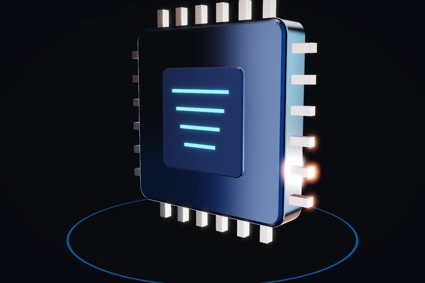AI Automation, drawn as a three-dimensional object: automate the parts of proof that never needed a human.