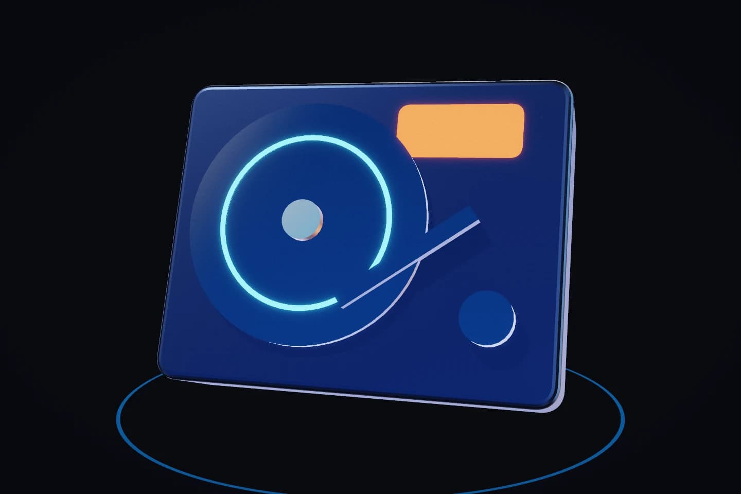 Digital Forensics, drawn as a three-dimensional object: evidence that survives being challenged.