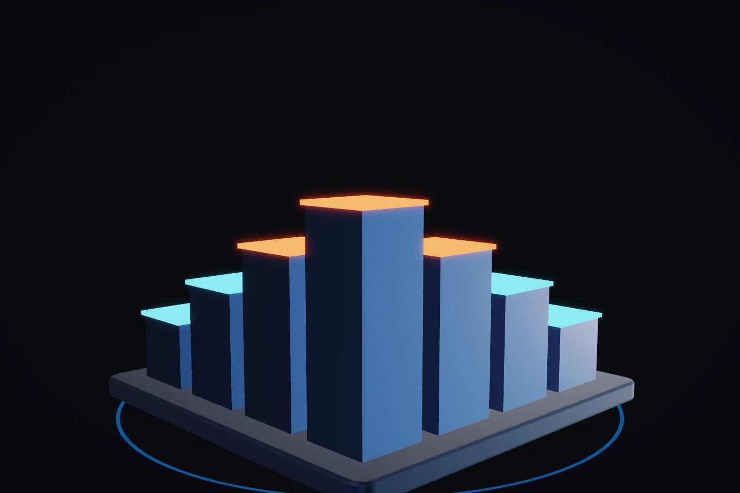 Risk & GRC Advisory, drawn as a three-dimensional object: a risk register the board can actually use.